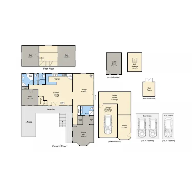 Floorplan of Homely house listing, 111 Canterbury Jetty Road, Rye VIC 3941