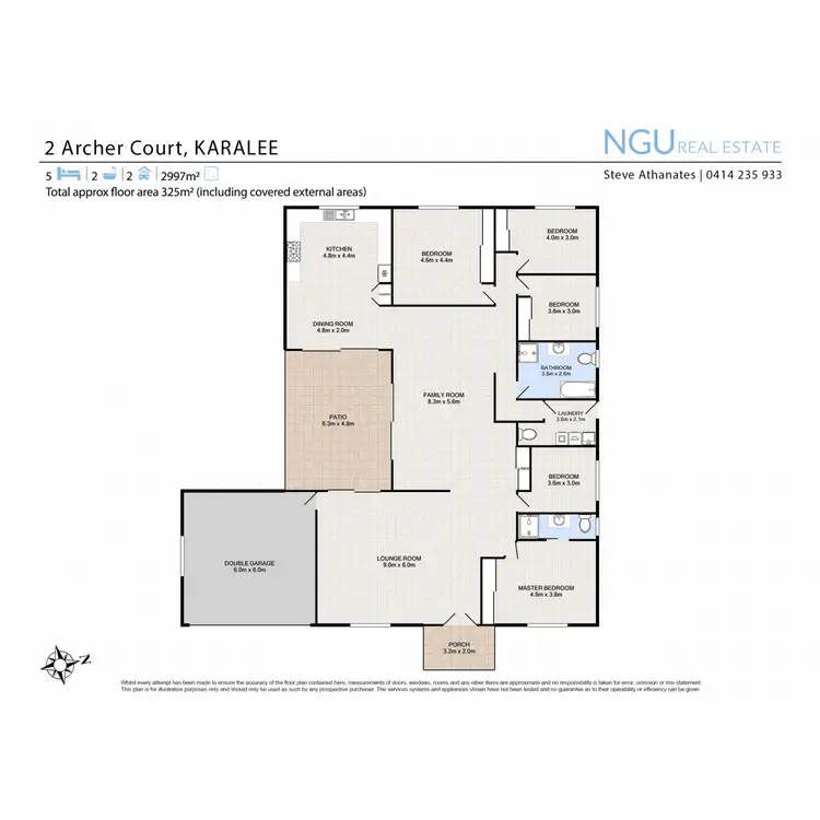 Floorplan of Homely house listing, 2 Archer Court, Karalee QLD 4306