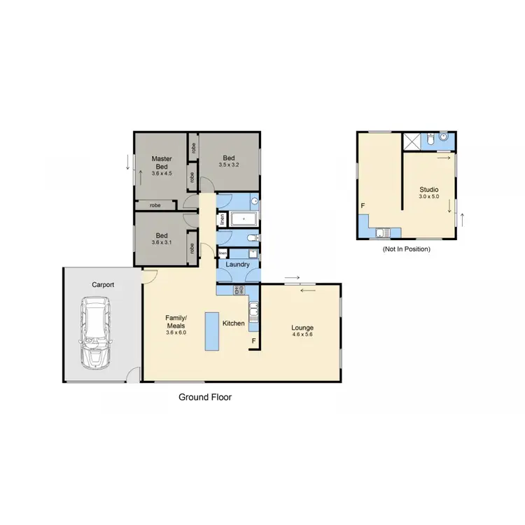 Floorplan of Homely house listing, 14 Farrington Court, Rosebud VIC 3939