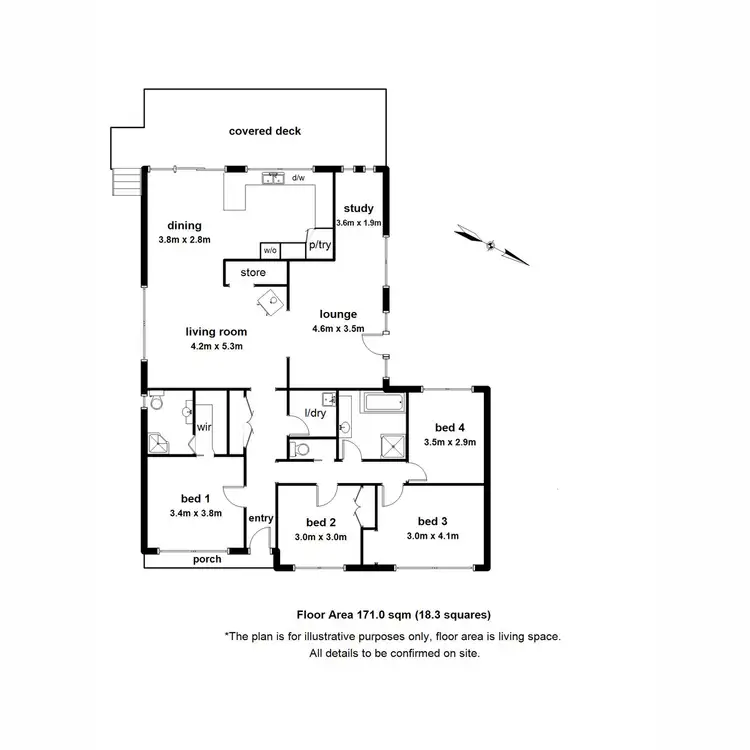 Floorplan of Homely house listing, 7 Carramar Crescent, Belgrave VIC 3160