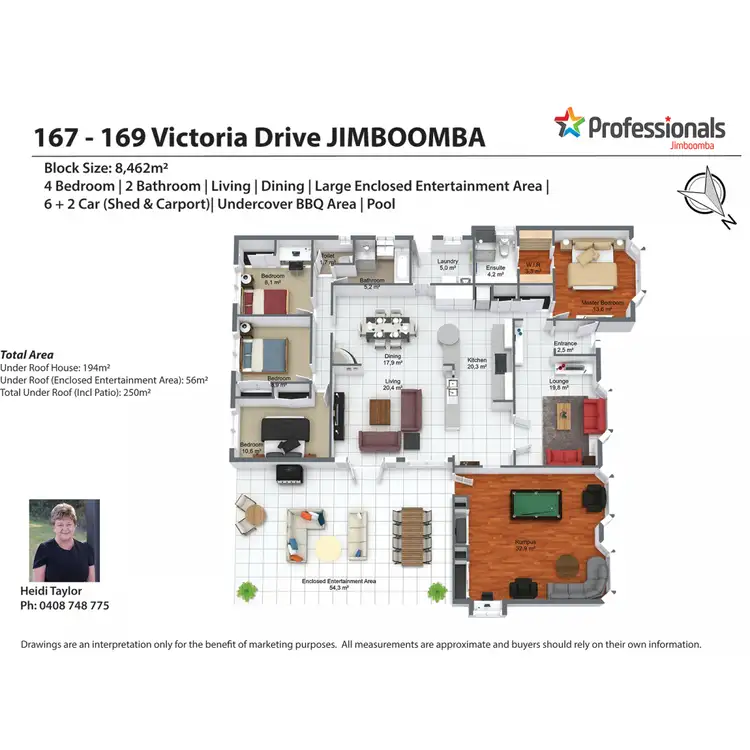 Floorplan of Homely rural property listing, 167 Victoria Drive, Jimboomba QLD 4280