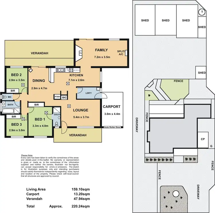 Floorplan of Homely house listing, 115 Peerless Road, Munno Para West SA 5115