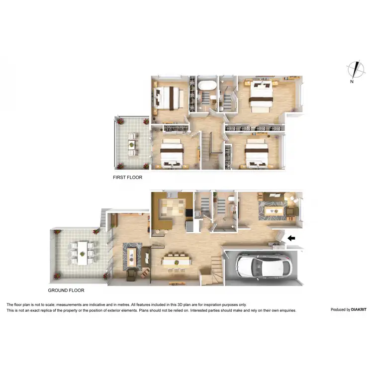 Floorplan of Homely semi-detached listing, 2/169C Spurway Street, Ermington NSW 2115