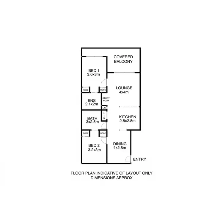 Floorplan of Homely unit listing, 11/7 Ashgrove Avenue, Ashgrove QLD 4060