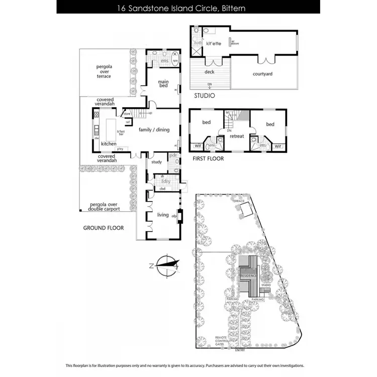 Floorplan of Homely house listing, 16 Sandstone Island Circle, Bittern VIC 3918