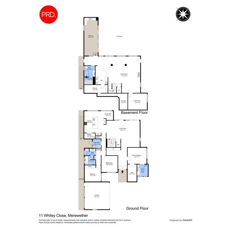 Floorplan of Homely house listing, 11 Whiley Close, Merewether NSW 2291