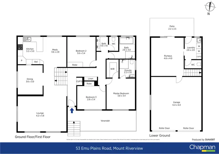 Floorplan of Homely house listing, 53 Emu Plains Road, Mount Riverview NSW 2774