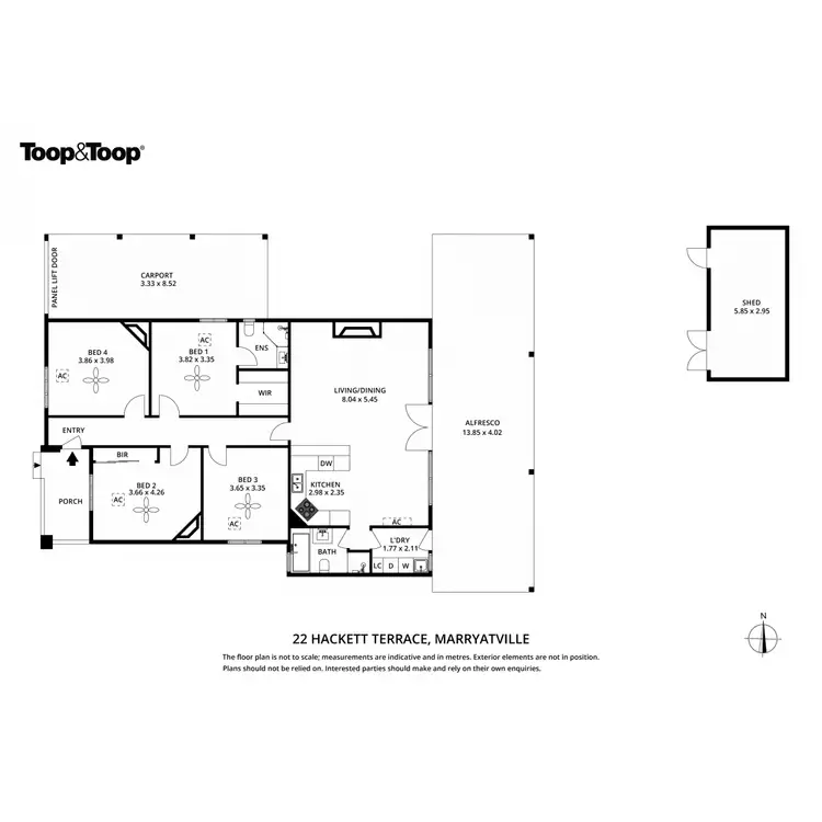 Floorplan of Homely house listing, 22 Hackett Terrace, Marryatville SA 5068