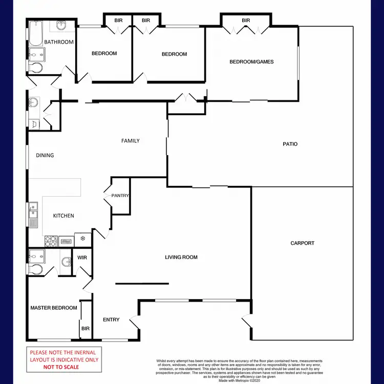 Floorplan of Homely house listing, 42 Crocus Way, Ferndale WA 6148