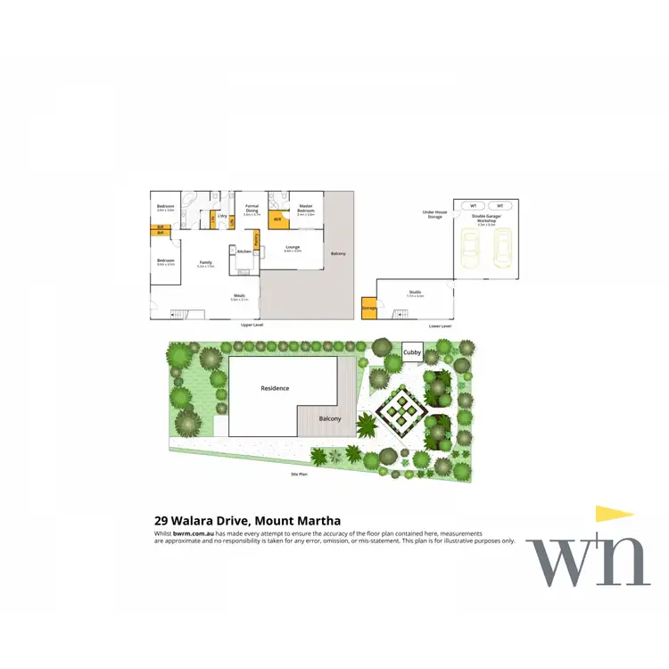 Floorplan of Homely house listing, 29 Walara Drive, Mount Martha VIC 3934