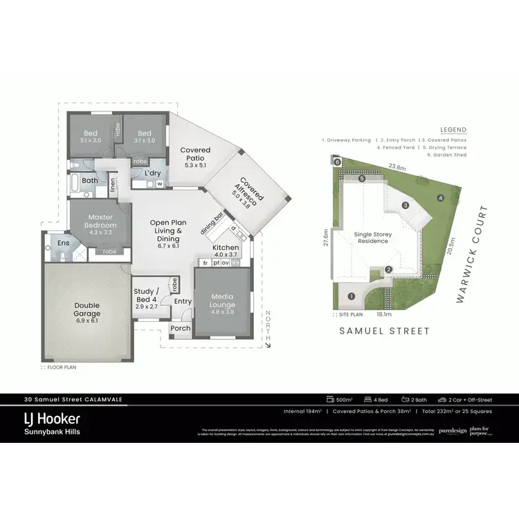 Floorplan of Homely house listing, 30 Samuel Street, Calamvale QLD 4116