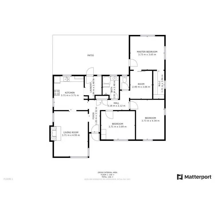 Floorplan of Homely house listing, 15 Ballard Street, Glenorchy TAS 7010