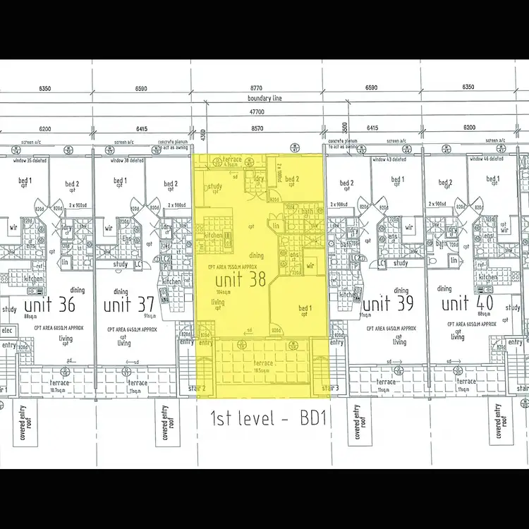 Floorplan of Homely unit listing, 38/1 Boulton Drive, Nerang QLD 4211