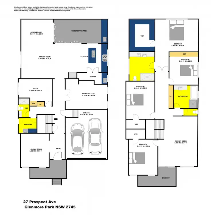 Floorplan of Homely house listing, 27 Prospect Avenue, Glenmore Park NSW 2745