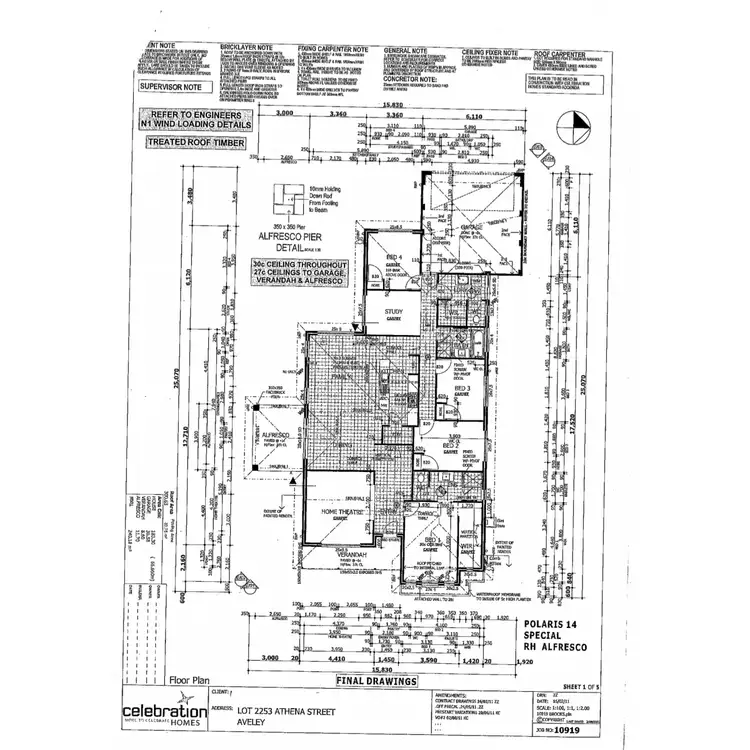 Floorplan of Homely house listing, 14 Athena Street, Aveley WA 6069