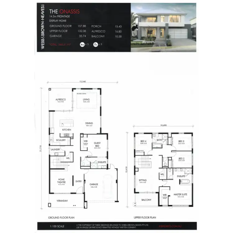 Floorplan of Homely house listing, 48 Venice Entrance, Iluka WA 6028