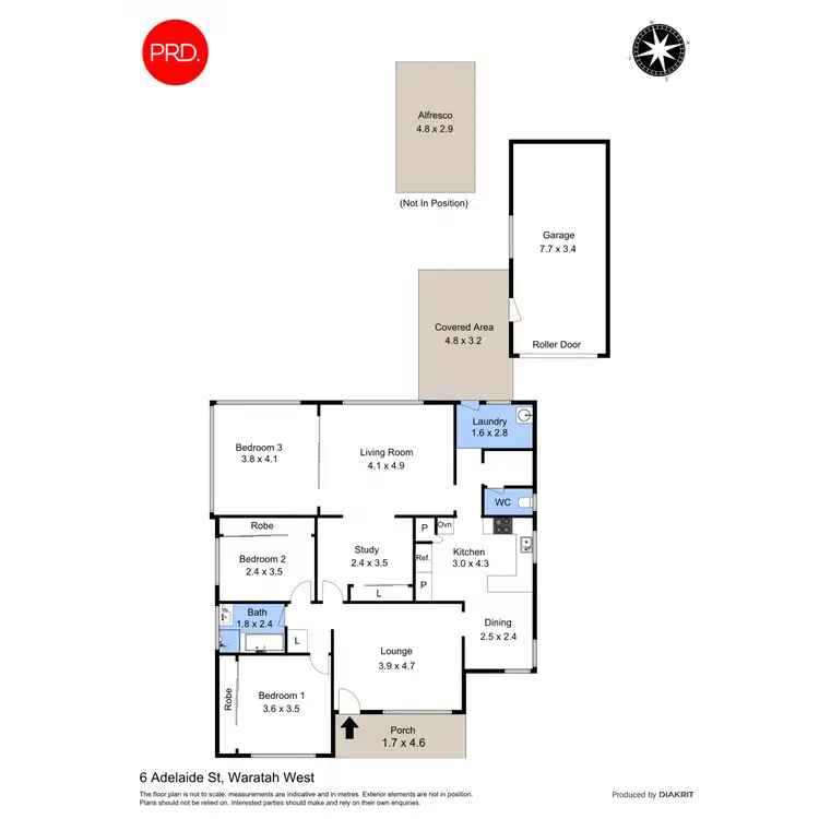 Floorplan of Homely house listing, 6 Adelaide Street, Waratah West NSW 2298