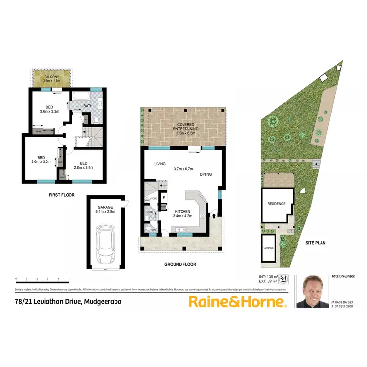 Floorplan of Homely townhouse listing, 78/21 Leviathan Drive, Mudgeeraba QLD 4213