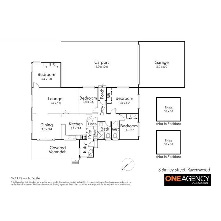 Floorplan of Homely house listing, 8 Binney Street, Ravenswood TAS 7250