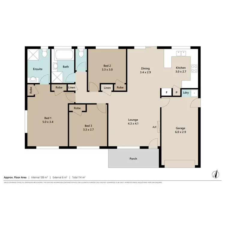 Floorplan of Homely house listing, 60 Avonmore Street, Edens Landing QLD 4207