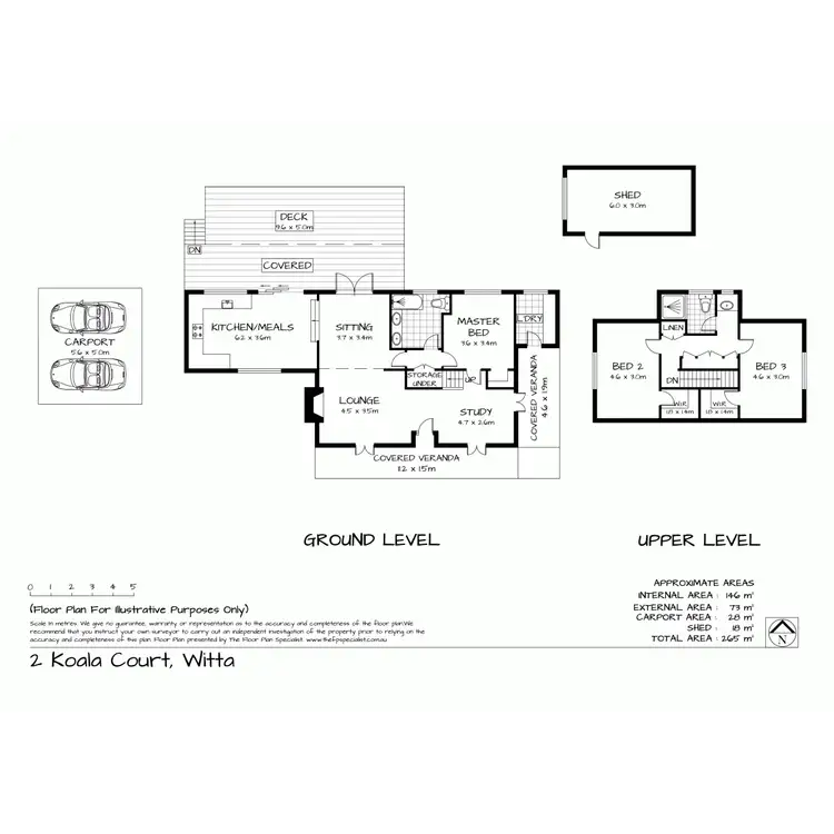 Floorplan of Homely house listing, 2 Koala Court, Witta QLD 4552