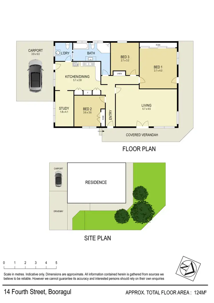 Floorplan of Homely house listing, 14 Fourth Street, Booragul NSW 2284