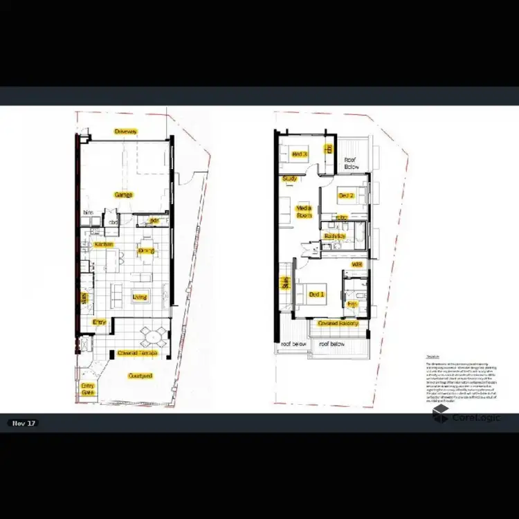 Floorplan of Homely house listing, 6 Florabella Drive, Robina QLD 4226