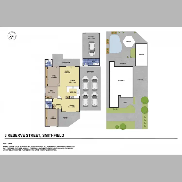 Floorplan of Homely house listing, 3 Reserve Street, Smithfield NSW 2164