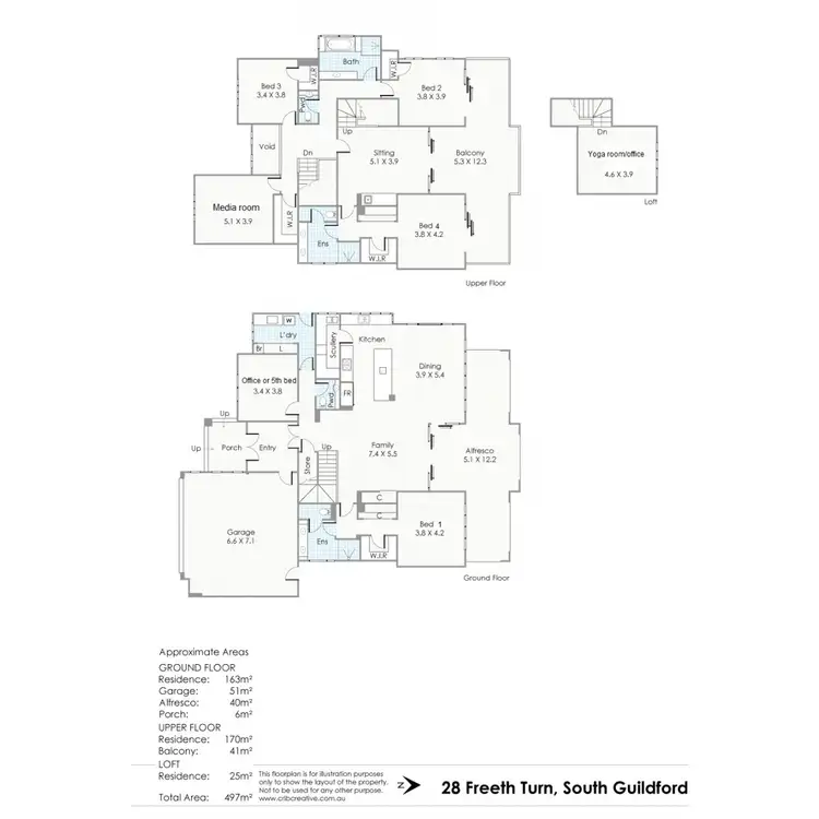 Floorplan of Homely house listing, 28 Freeth Turn, South Guildford WA 6055