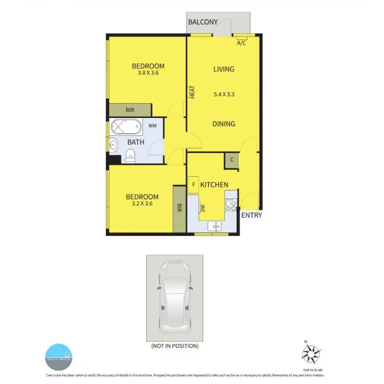 Floorplan of Homely apartment listing, 17/425 Toorak Road, South Yarra VIC 3141