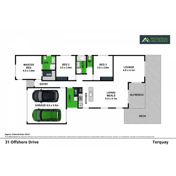 Floorplan of Homely house listing, 31 Offshore Drive, Torquay VIC 3228