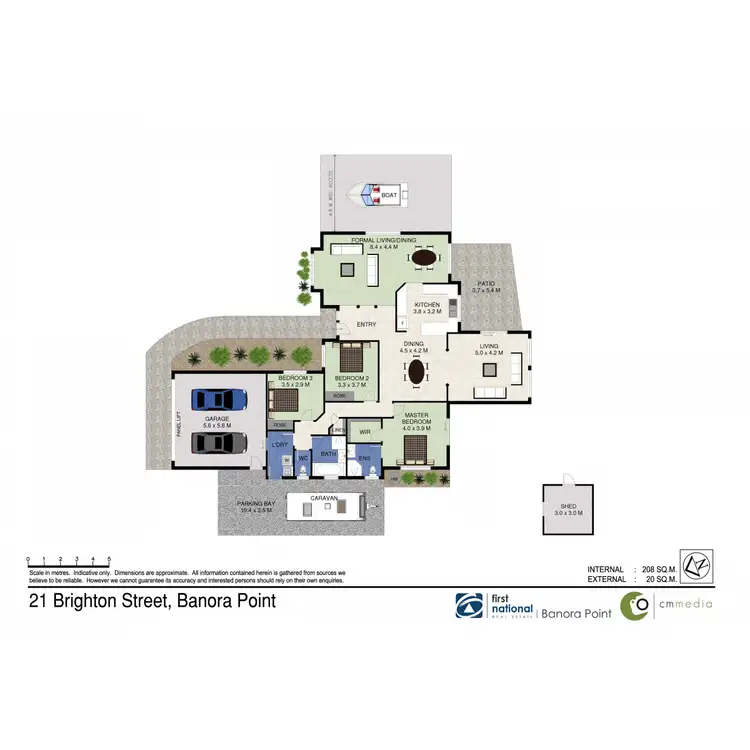 Floorplan of Homely house listing, 21 Brighton Street, Banora Point NSW 2486