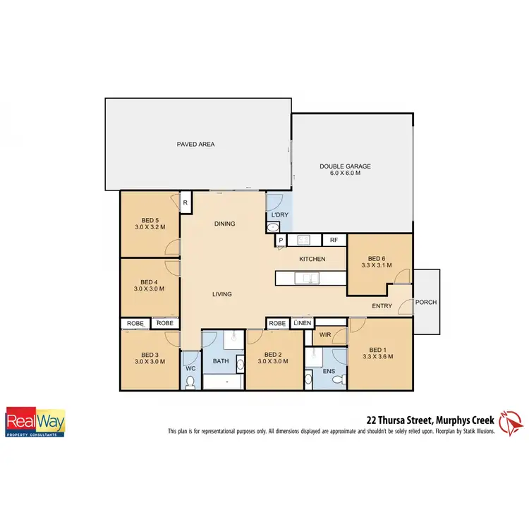 Floorplan of Homely house listing, 22 Thursa Street, Murphys Creek QLD 4352