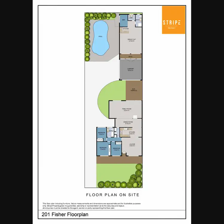 Floorplan of Homely house listing, 201 Fisher Road North, Cromer NSW 2099