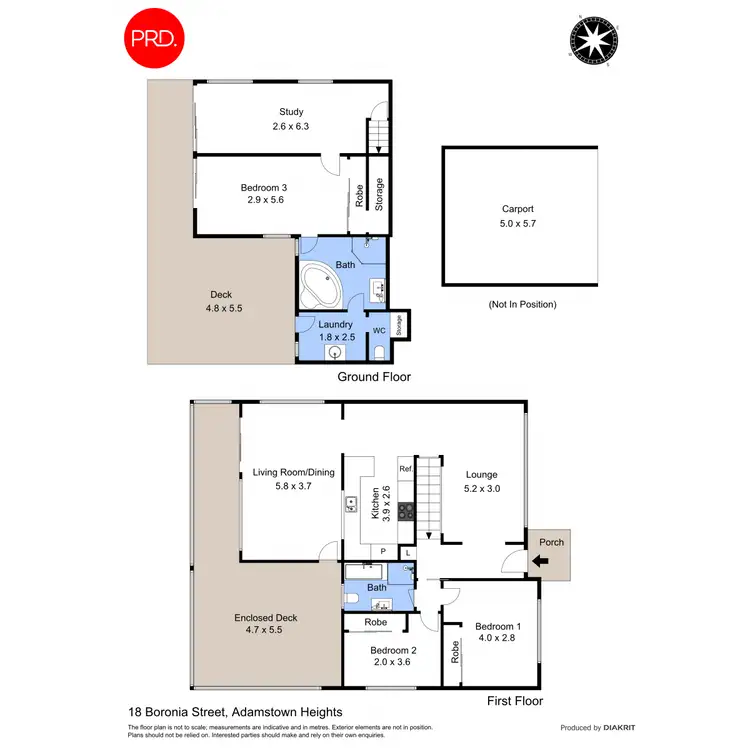 Floorplan of Homely house listing, 18 Boronia Avenue, Adamstown Heights NSW 2289