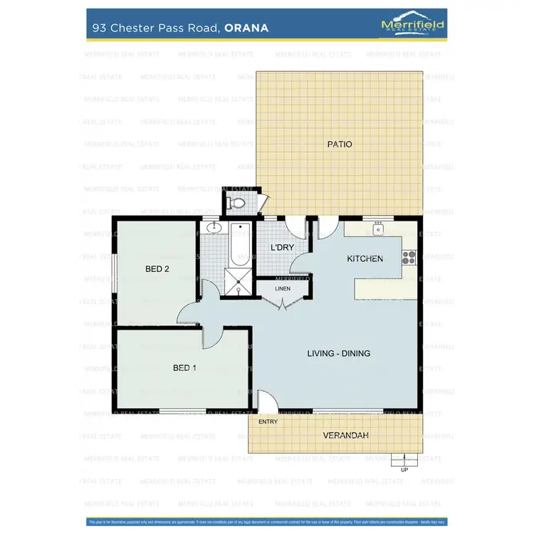 Floorplan of Homely house listing, 93 Chester Pass Road, Orana WA 6330