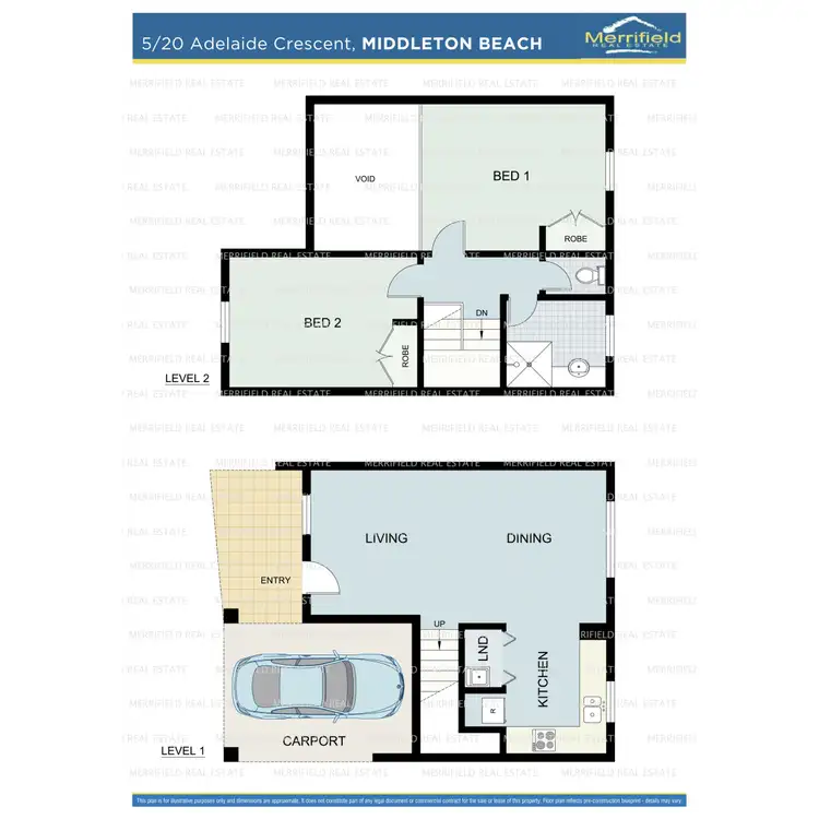 Floorplan of Homely townhouse listing, 5/20 Adelaide Crescent, Middleton Beach WA 6330