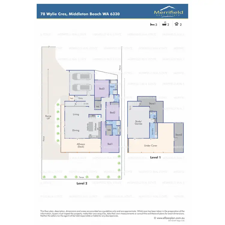 Floorplan of Homely house listing, 78 Wylie Crescent, Middleton Beach WA 6330