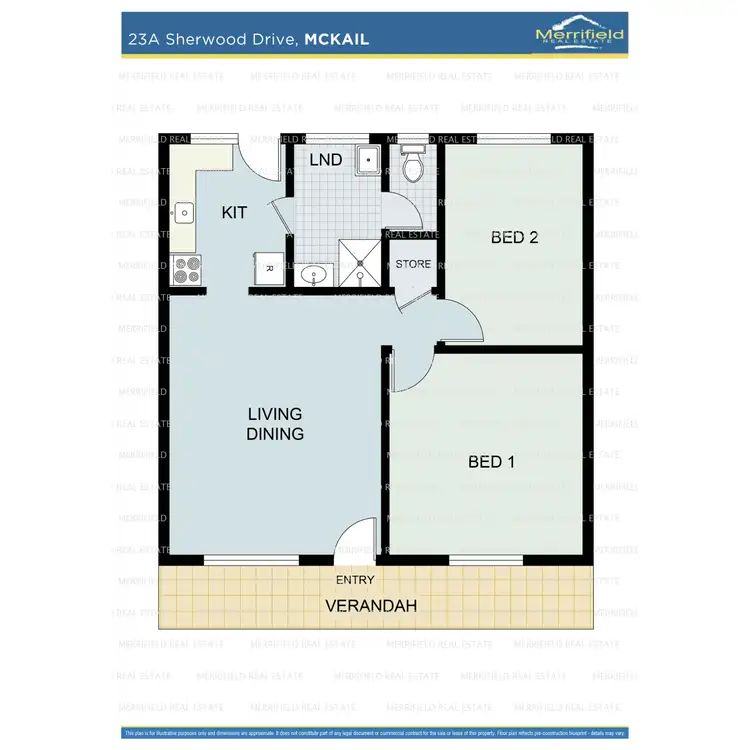 Floorplan of Homely house listing, 23A Sherwood Drive, Mckail WA 6330
