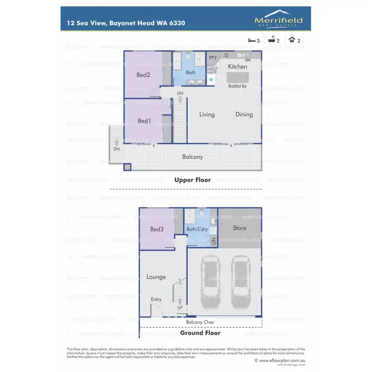 Floorplan of Homely house listing, 12 Sea View, Bayonet Head WA 6330