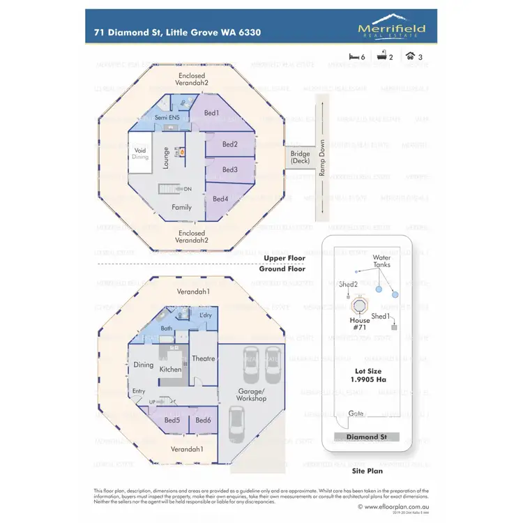 Floorplan of Homely house listing, 71 Diamond Street, Little Grove WA 6330