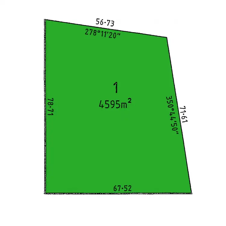 Floorplan of Homely land listing, LOT 1, 85 Boundary Creek Road, Longford VIC 3851