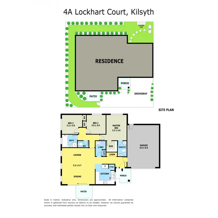 Floorplan of Homely house listing, 4A Lockhart Court, Kilsyth VIC 3137