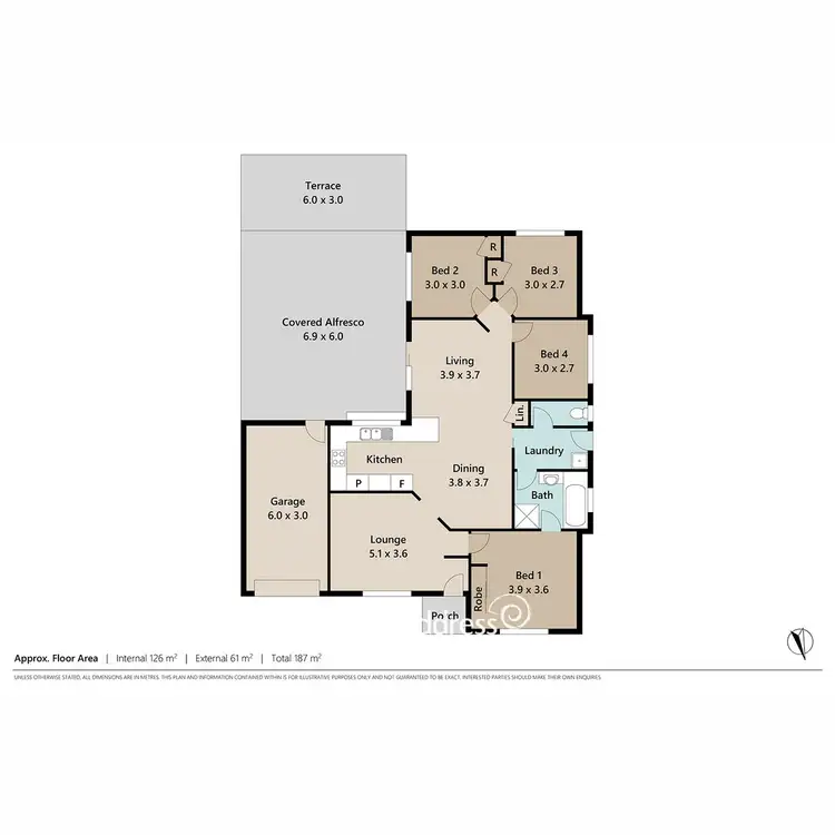 Floorplan of Homely house listing, 14 Lutton Court, Boronia Heights QLD 4124