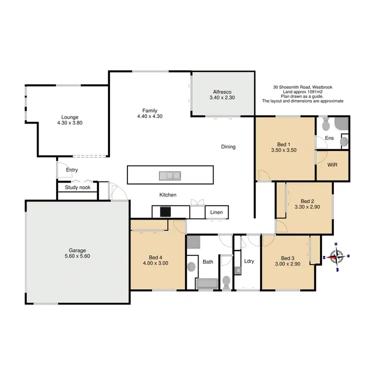 Floorplan of Homely house listing, 30 Shoesmith Road, Westbrook QLD 4350