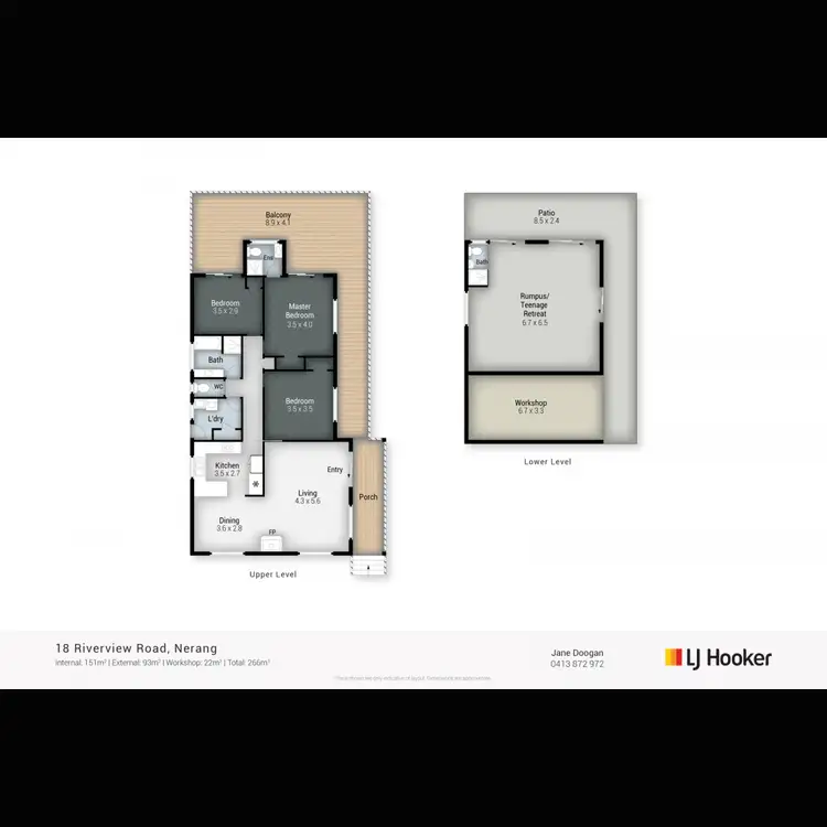 Floorplan of Homely house listing, 18 Riverview Road, Nerang QLD 4211