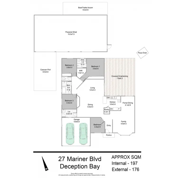 Floorplan of Homely house listing, 27 Mariner Boulevard, Deception Bay QLD 4508