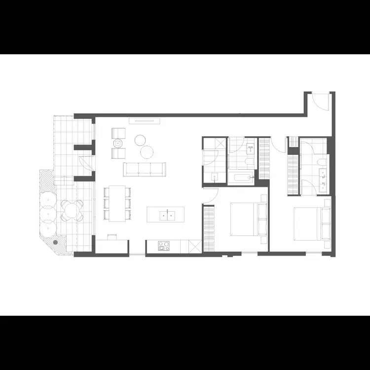 Floorplan of Homely apartment listing, 6/8 Murphy Street, South Yarra VIC 3141