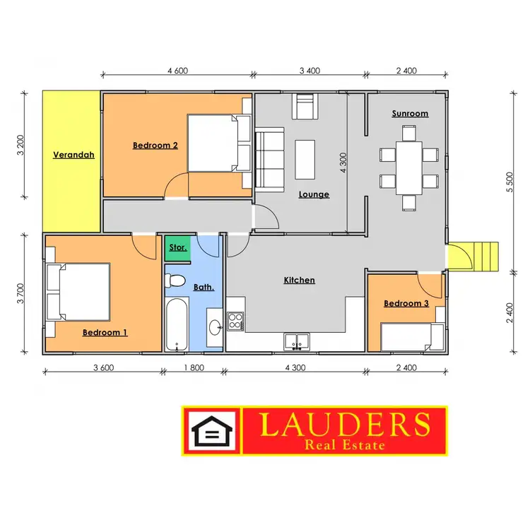 Floorplan of Homely house listing, 27 Wyoming Street, Wingham NSW 2429