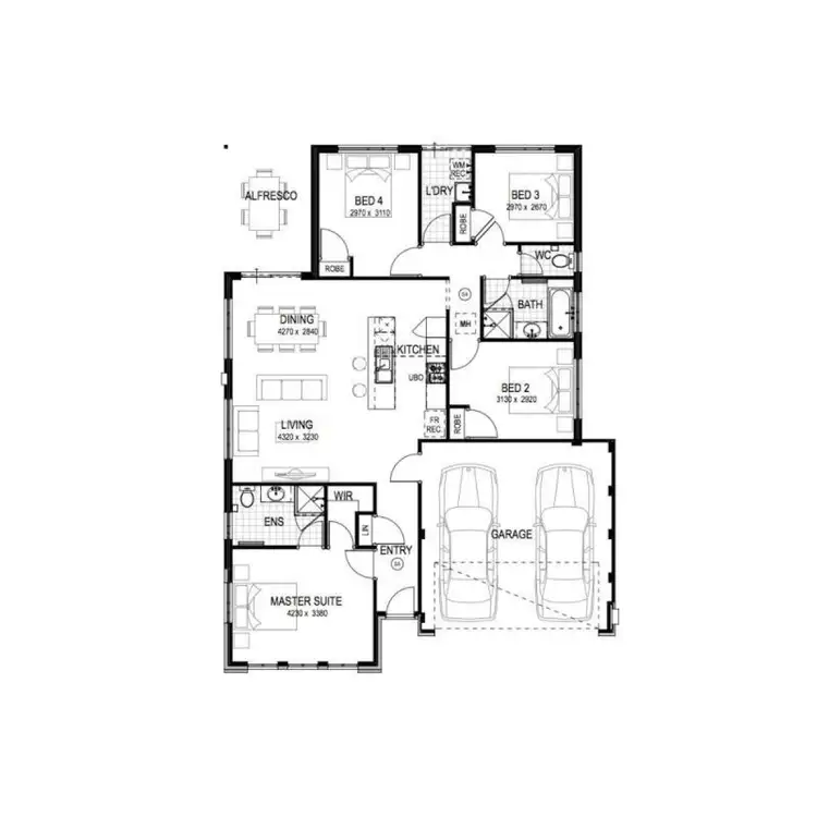 Floorplan of Homely house listing, 16 Thangoo Way, Golden Bay WA 6174